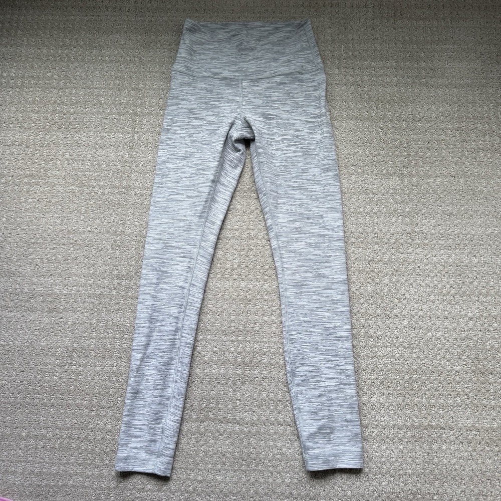 Lululemon Wunder Under High-Rise Tight 25" Wee Are From Space Nimbus Size 4